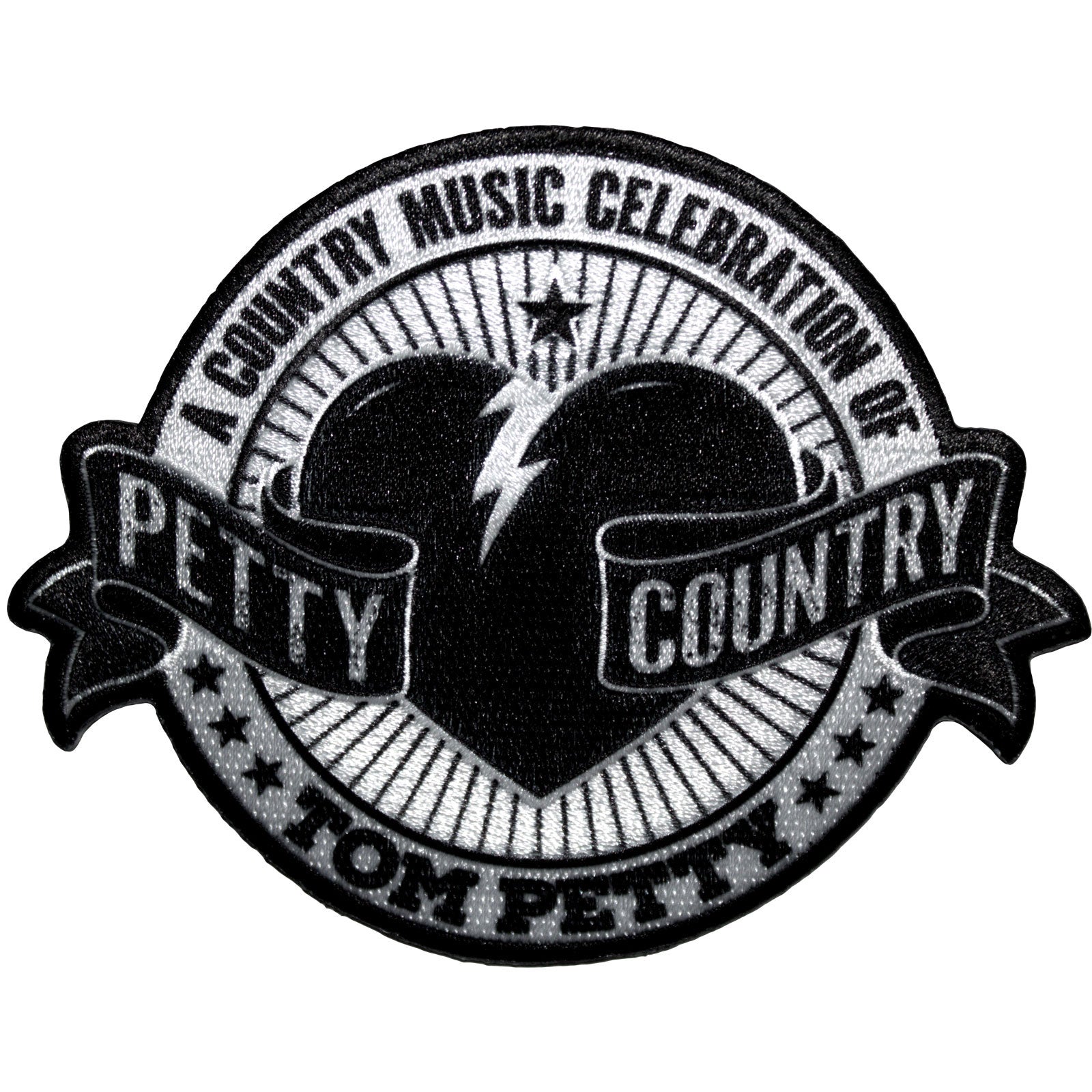 Tom Petty & The Heartbreakers: Petty Country Patch – officielt merchandise