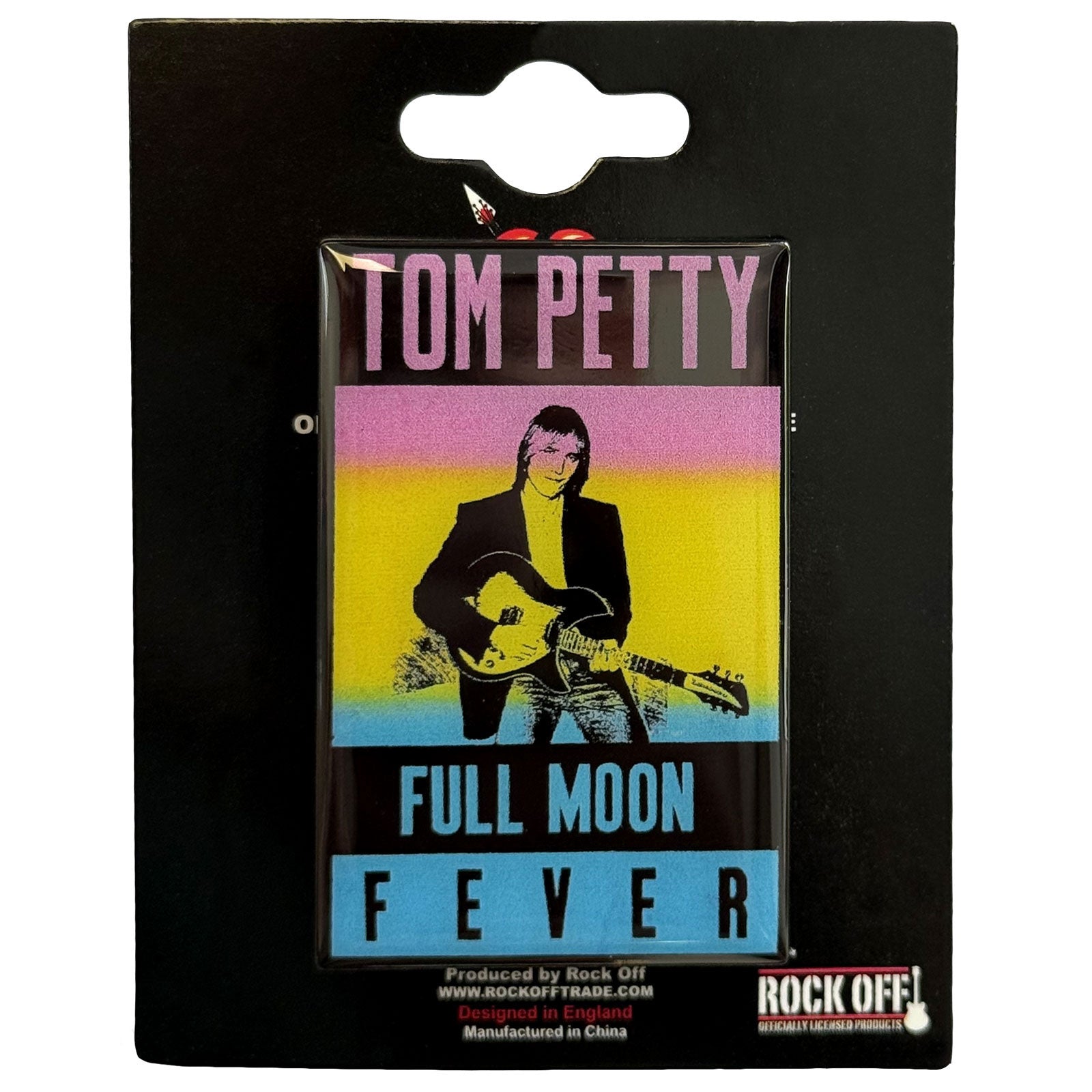 Tom Petty & The Heartbreakers: Full Moon Fever Pin Badge