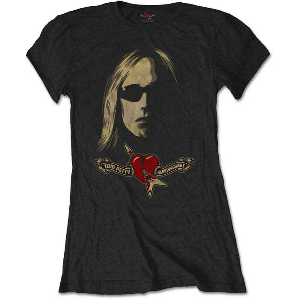 Tom Petty & The Heartbreakers: Shades & Logo T-shirt – officielt merchandise