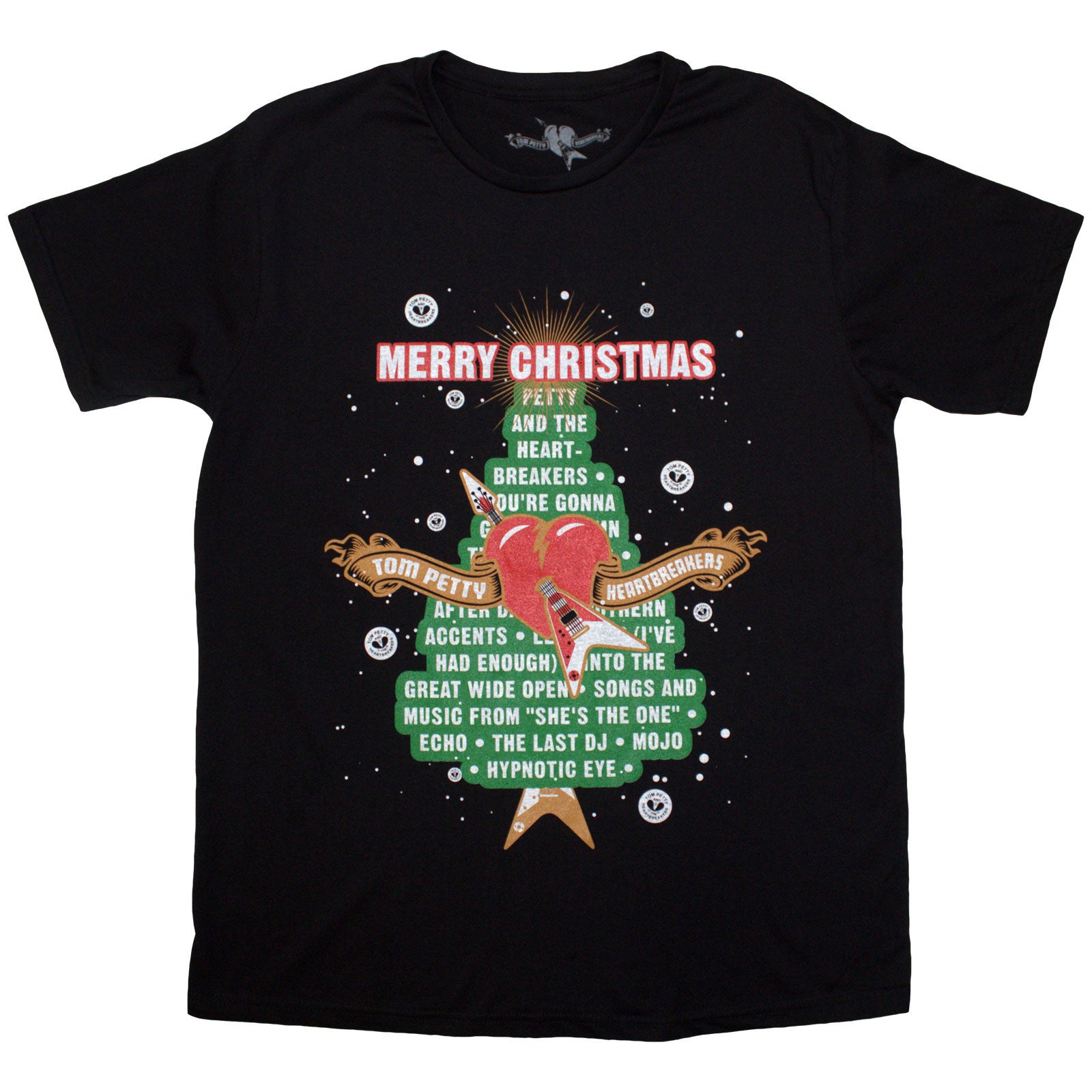 Tom Petty & The Heartbreakers: Merry Christmas T-Shirt
