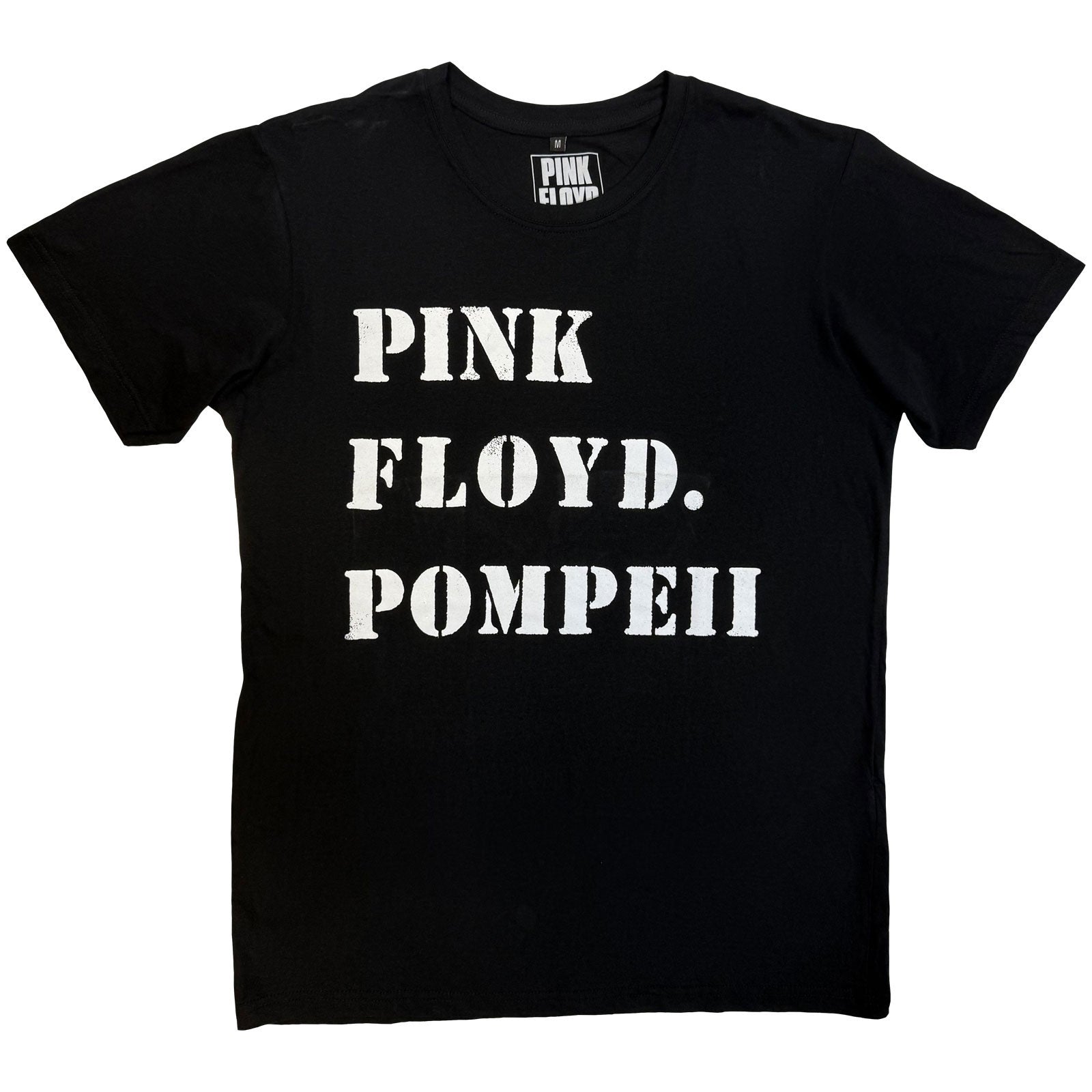 Pink Floyd: Pompeii Stencil T-shirt – officielt merchandise