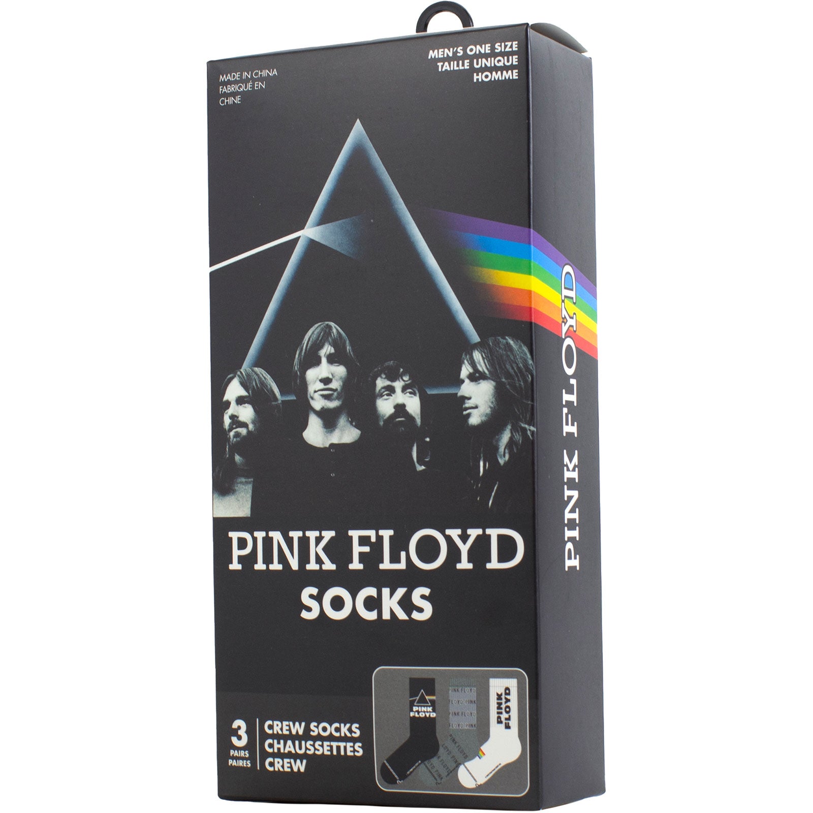 Pink Floyd: Logos (Multicolour) (UK Size 6.5 - 11) Strømper – officielt merchandise