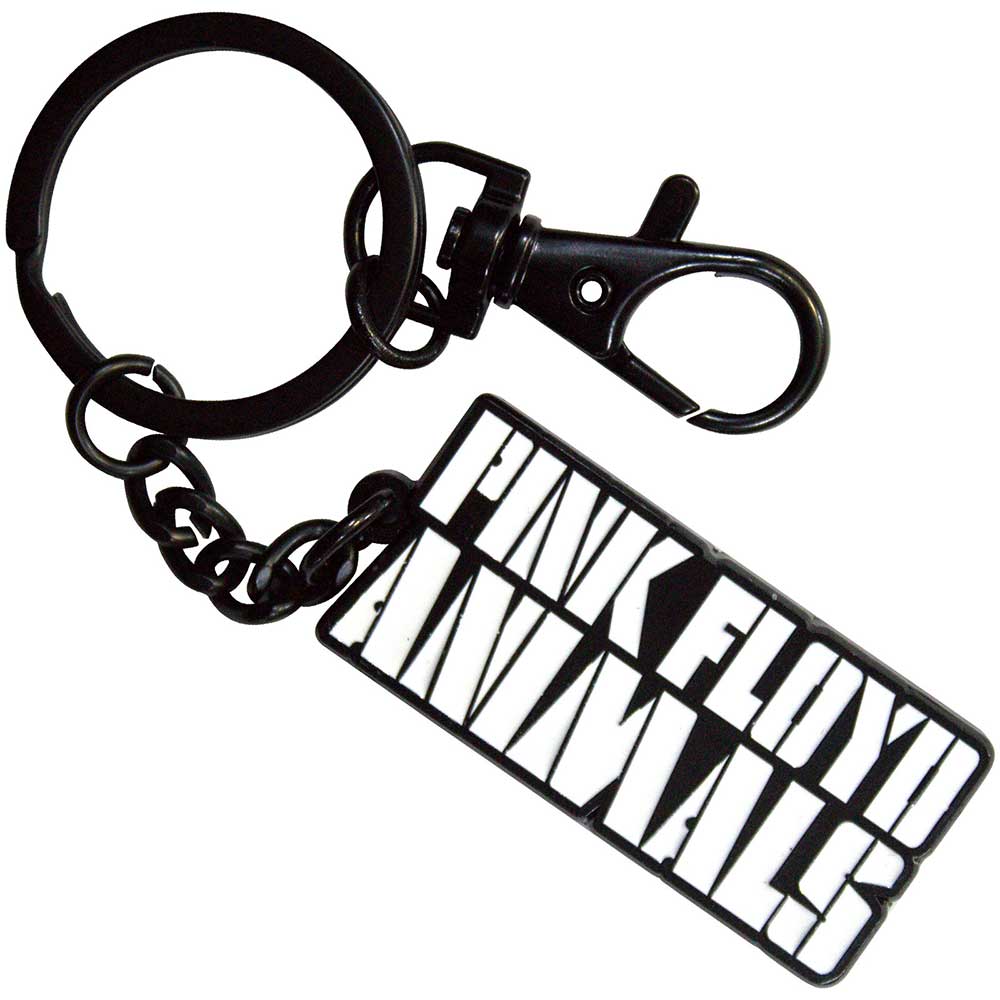 Pink Floyd: Animals Mono Text Logo Keychain (Die Casting)