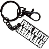 Pink Floyd: Animals Mono Text Logo Keychain (Die Casting)