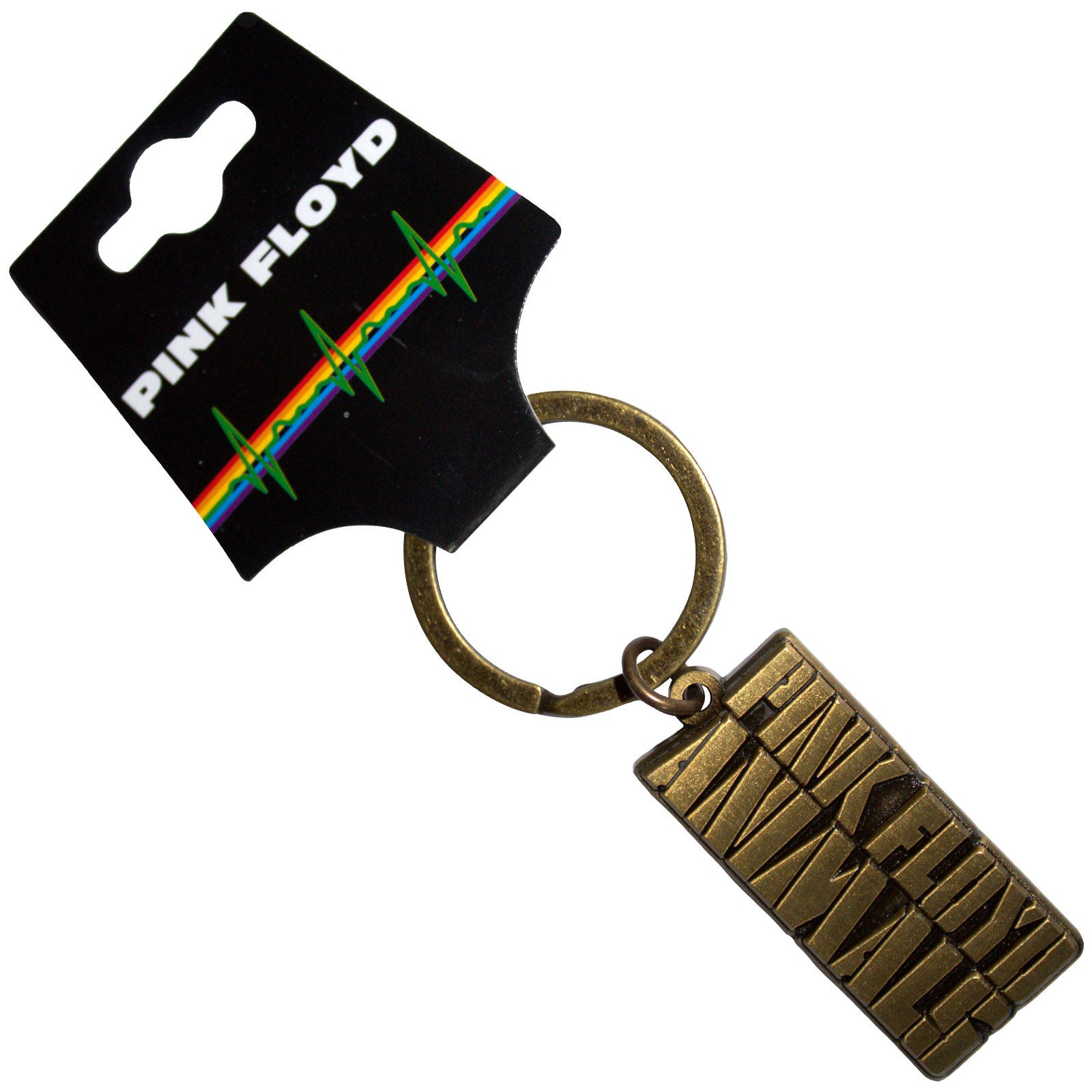 Pink Floyd: Animals Gold Text Logo Keychain
