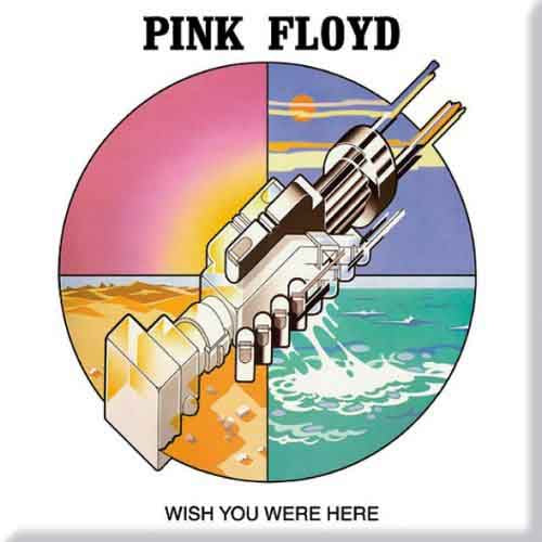 Pink Floyd: Wish You Were Here Graphic Magnet – officielt merchandise