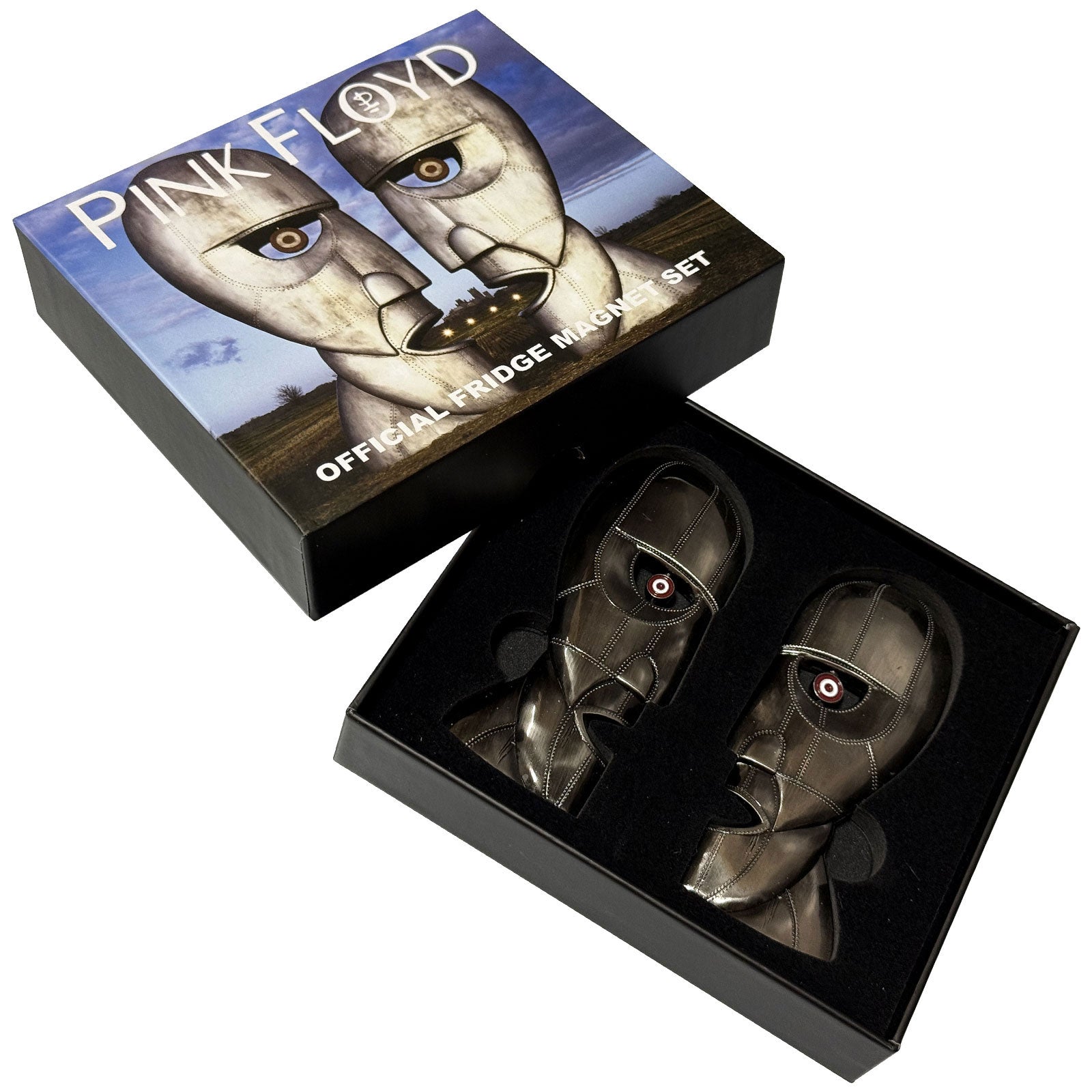 Pink Floyd: Metal Heads Epoxy Magnet Set