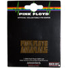 Pink Floyd: Animals Gold Text Logo Pin Badge (Die Casting)