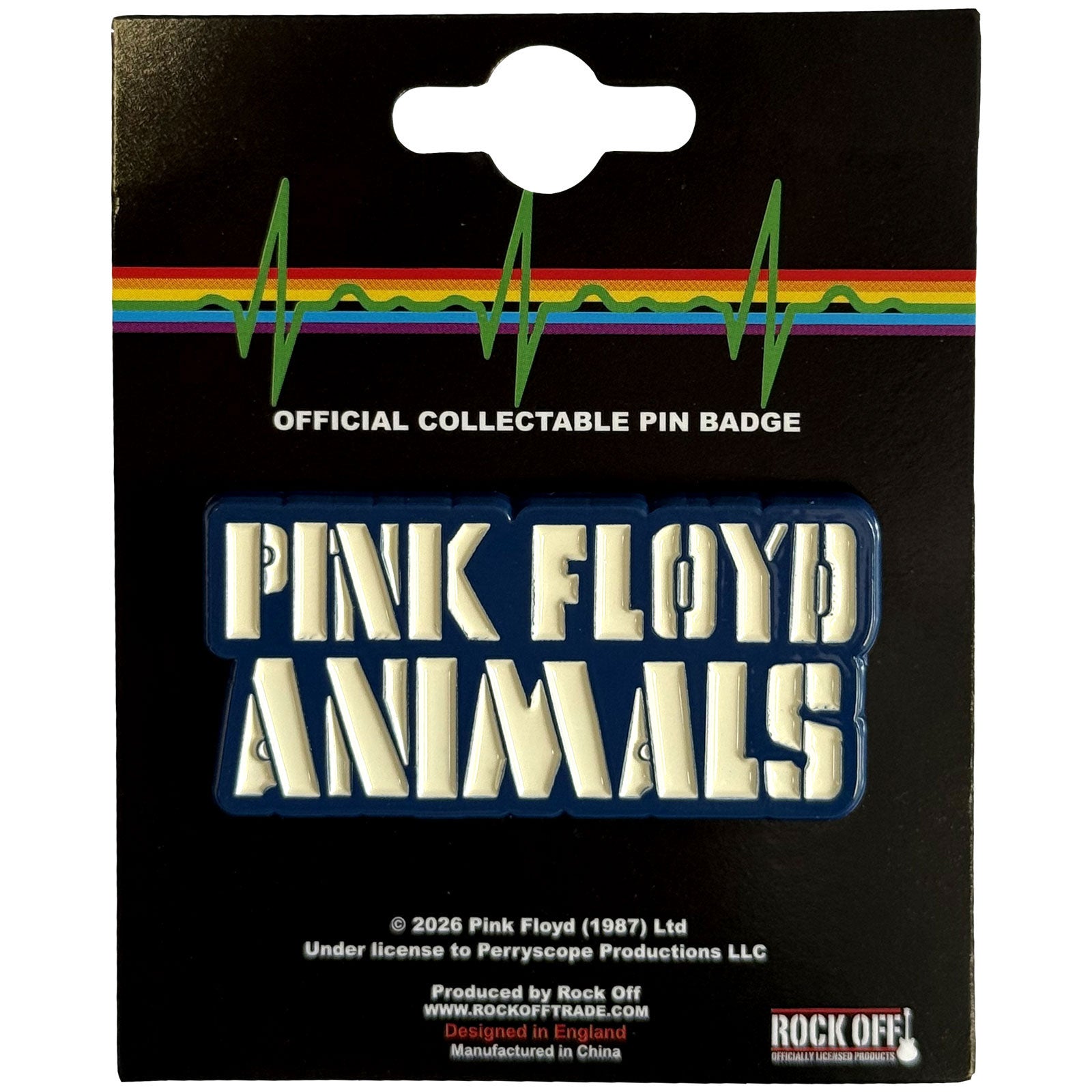 Pink Floyd: Animals Logo Pin badge – officielt merchandise