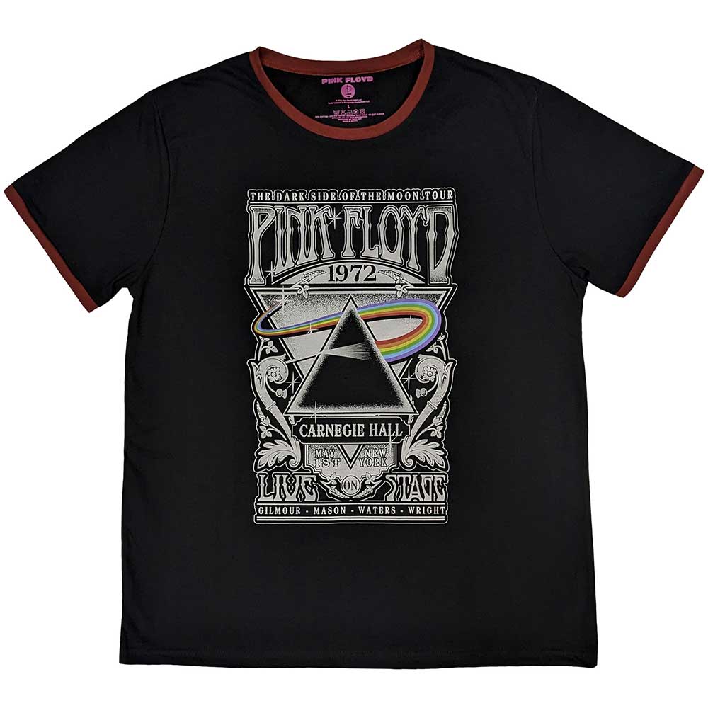Pink Floyd: Carnegie Hall Poster Ringer T-Shirt