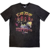 Pink Floyd: Japan Poster Stone Wash T-Shirt (Stone Wash)