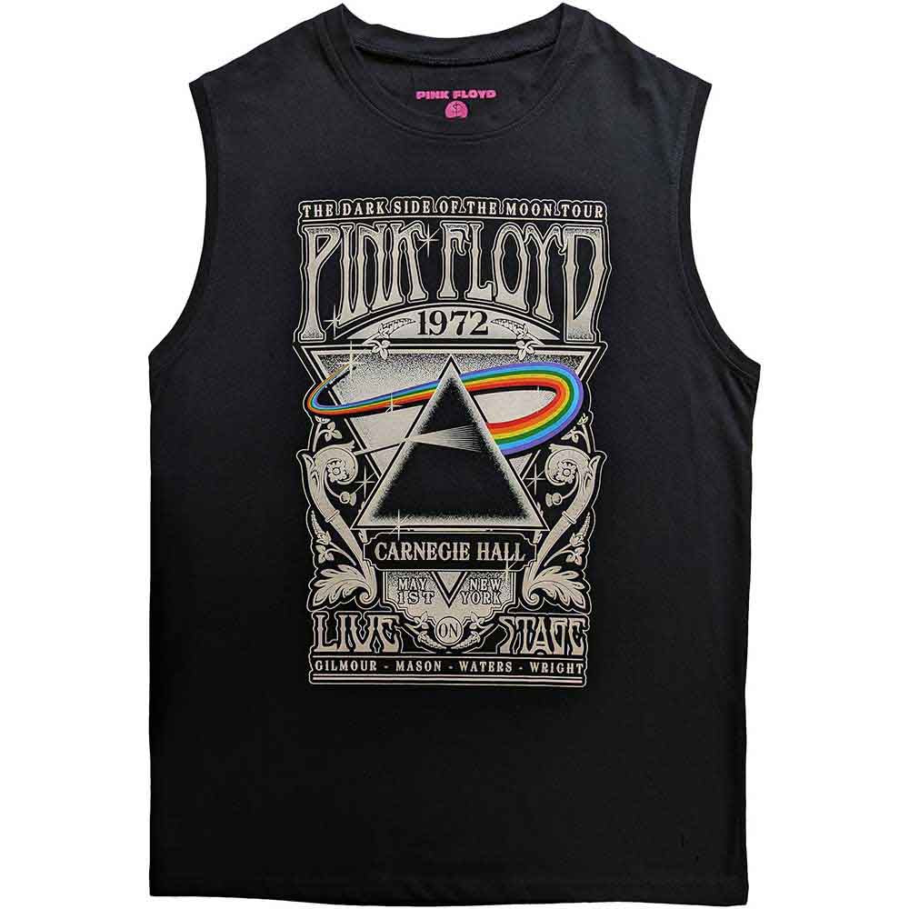 Pink Floyd: Carnegie Hall Poster T-shirt – officielt merchandise
