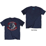 Pink Floyd: First In Space Vignette (Navy Blue) T-shirt – officielt merchandise