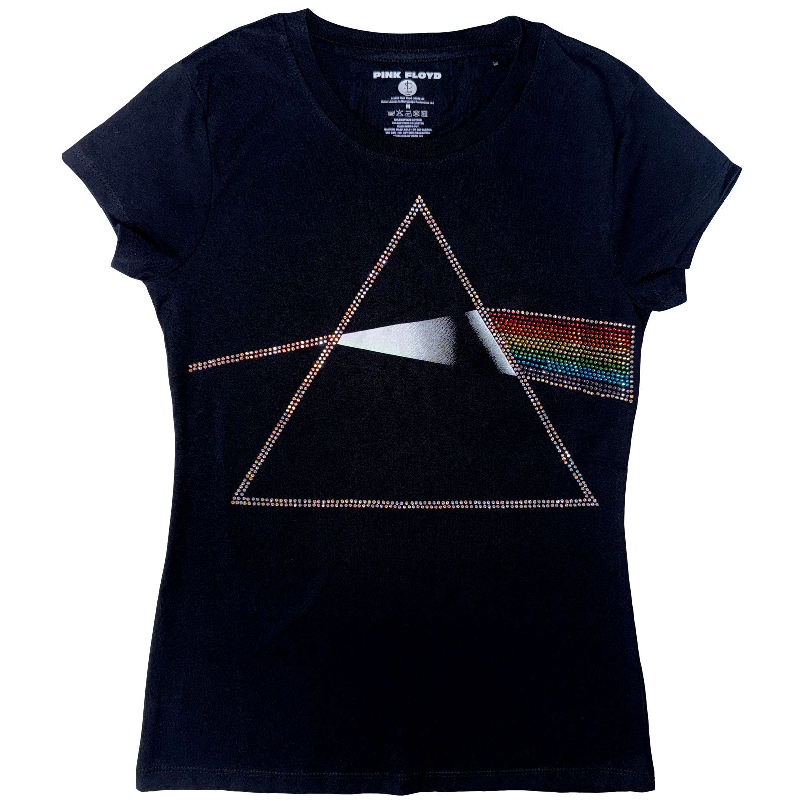 Pink Floyd: Dark Side of the Moon (Embellished) T-shirt – officielt merchandise