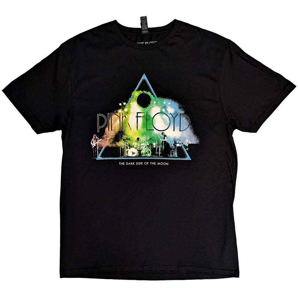 Pink Floyd: Live Band Rainbow Tone T-shirt – officielt merchandise