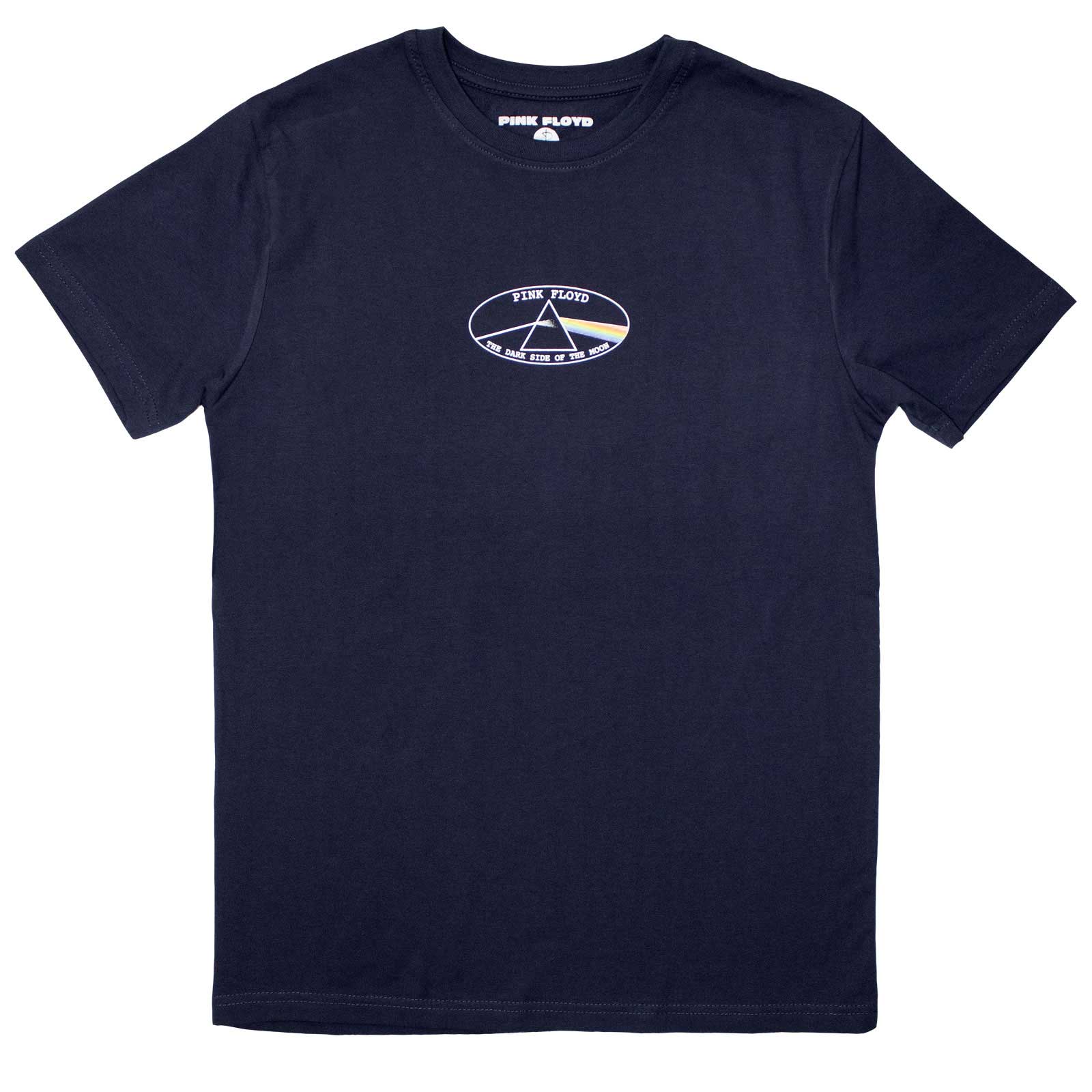 Pink Floyd: Mini Dark Side of The Moon Oval T-Shirt