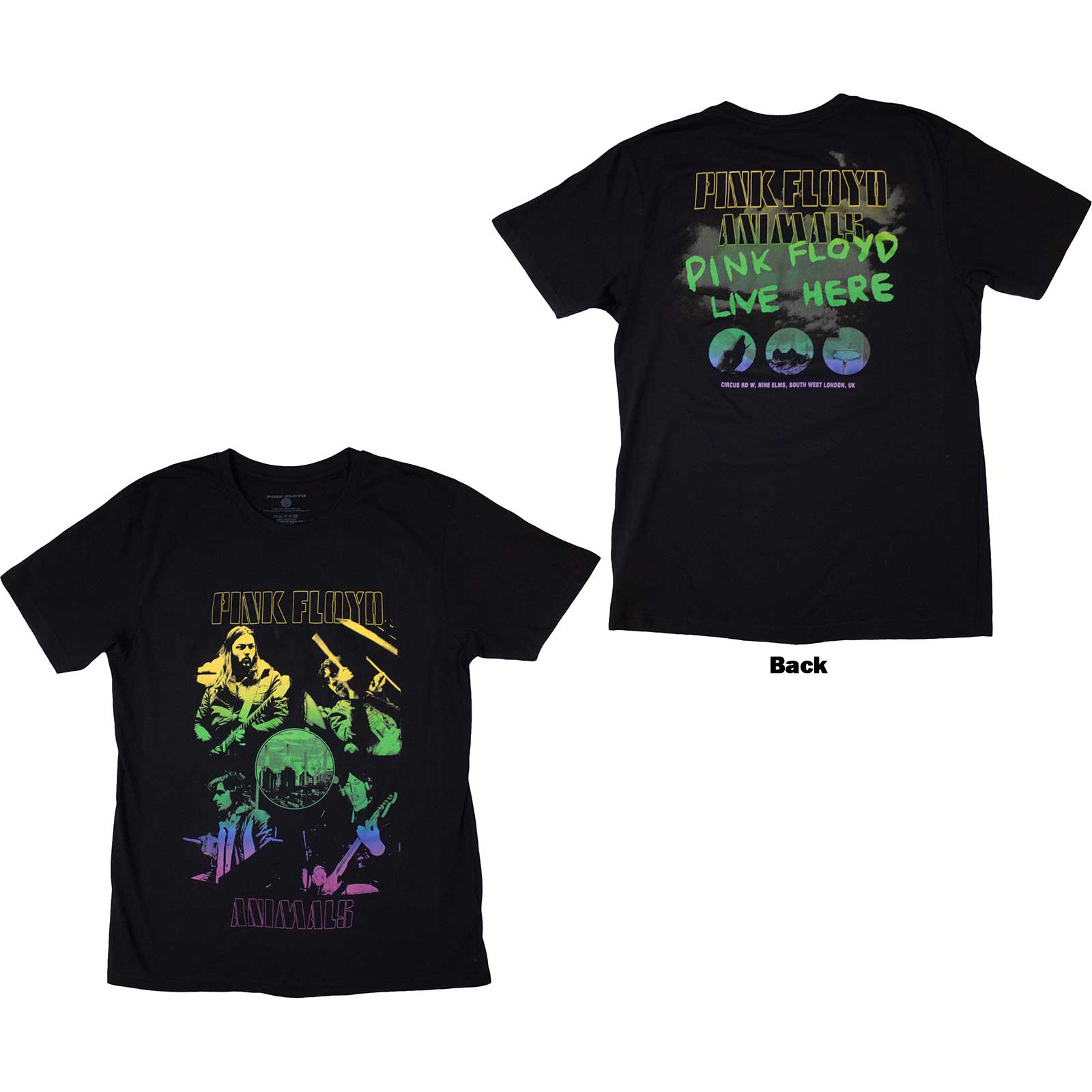 Pink Floyd: Animals Rainbow Photo T-Shirt