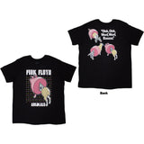 Pink Floyd: Animals Cartoons T-Shirt (Back Print)