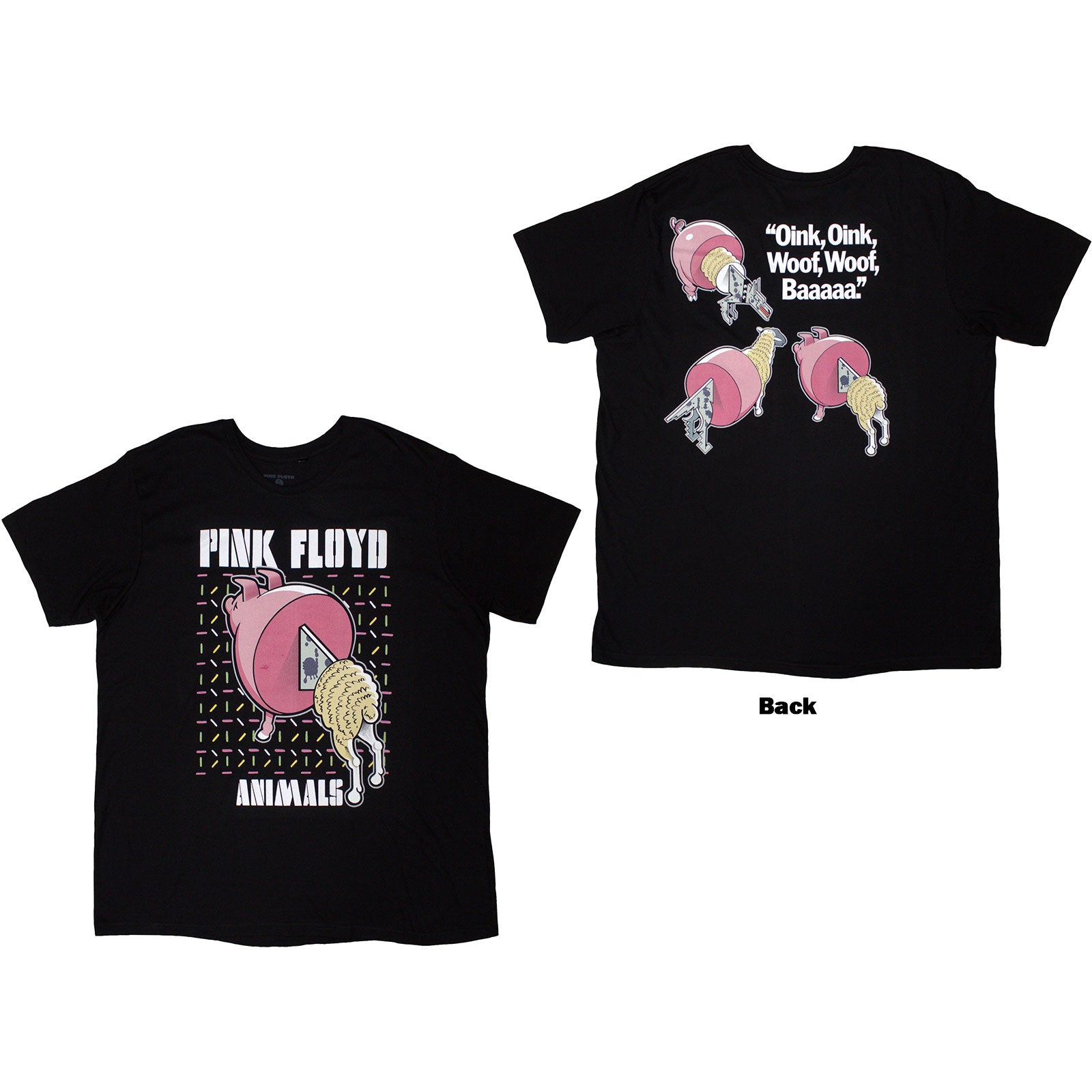Pink Floyd: Animals Cartoons T-Shirt