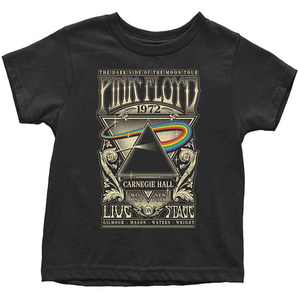 Pink Floyd: Carnegie Hall Poster T-shirt – officielt merchandise