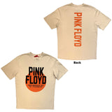 Pink Floyd: Pompeii Circle Wash (Sand) T-shirt – officielt merchandise