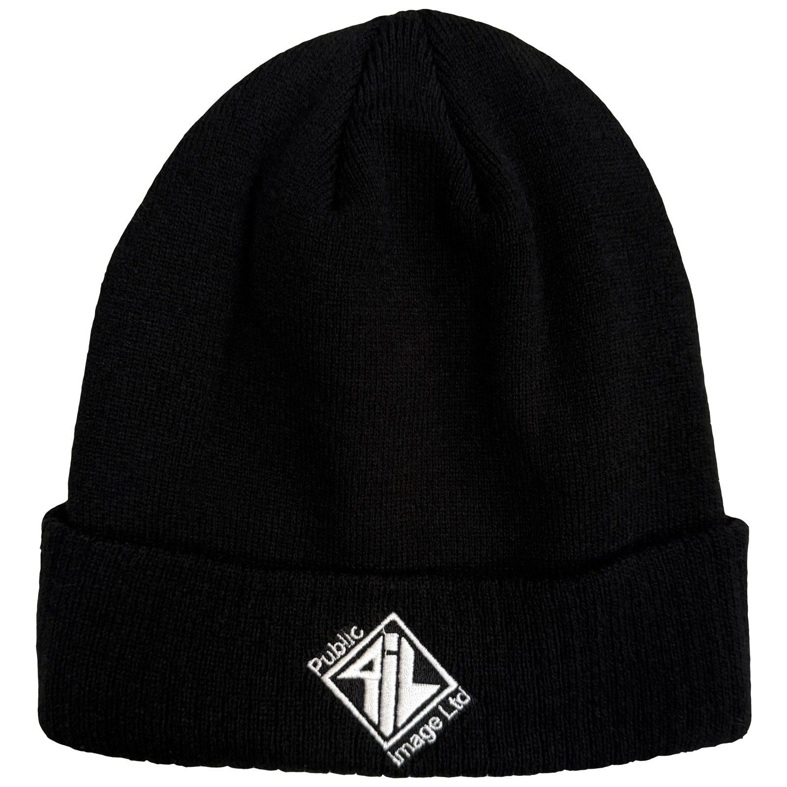 PIL (Public Image Ltd): Diamond Logo & Text Beanie Hat