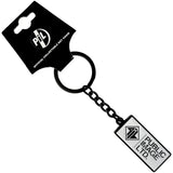 PIL (Public Image Ltd): New Logo Stacked Text Nøglering – officielt merchandise