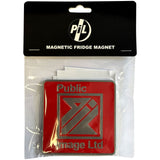 PIL (Public Image Ltd): New Logo Red Magnet – officielt merchandise