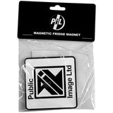 PIL (Public Image Ltd): New Logo Black & White Magnet – officielt merchandise