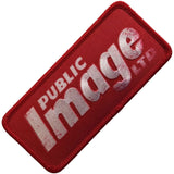 PIL (Public Image Ltd): News Logo Patch – officielt merchandise