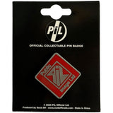 PIL (Public Image Ltd): New Logo Red Pin badge – officielt merchandise