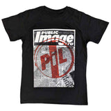 PIL (Public Image Ltd): Poster T-shirt – officielt merchandise