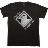 PIL (Public Image Ltd): Diamond Logo & Text T-Shirt