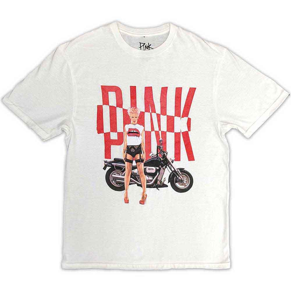 Pink: Motorbike T-shirt – officielt merchandise