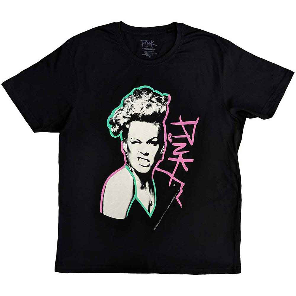 Pink: Paint Pen T-shirt – officielt merchandise