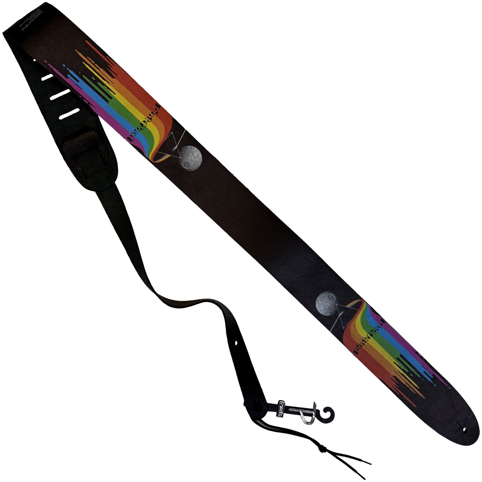 Pink Floyd: Dark Side of the Moon Prism Guitar Strap (Leather)