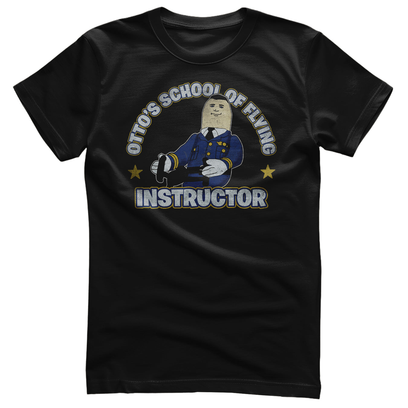 Otto's School Of Flying T-Shirt T-Shirt fra Airplane!