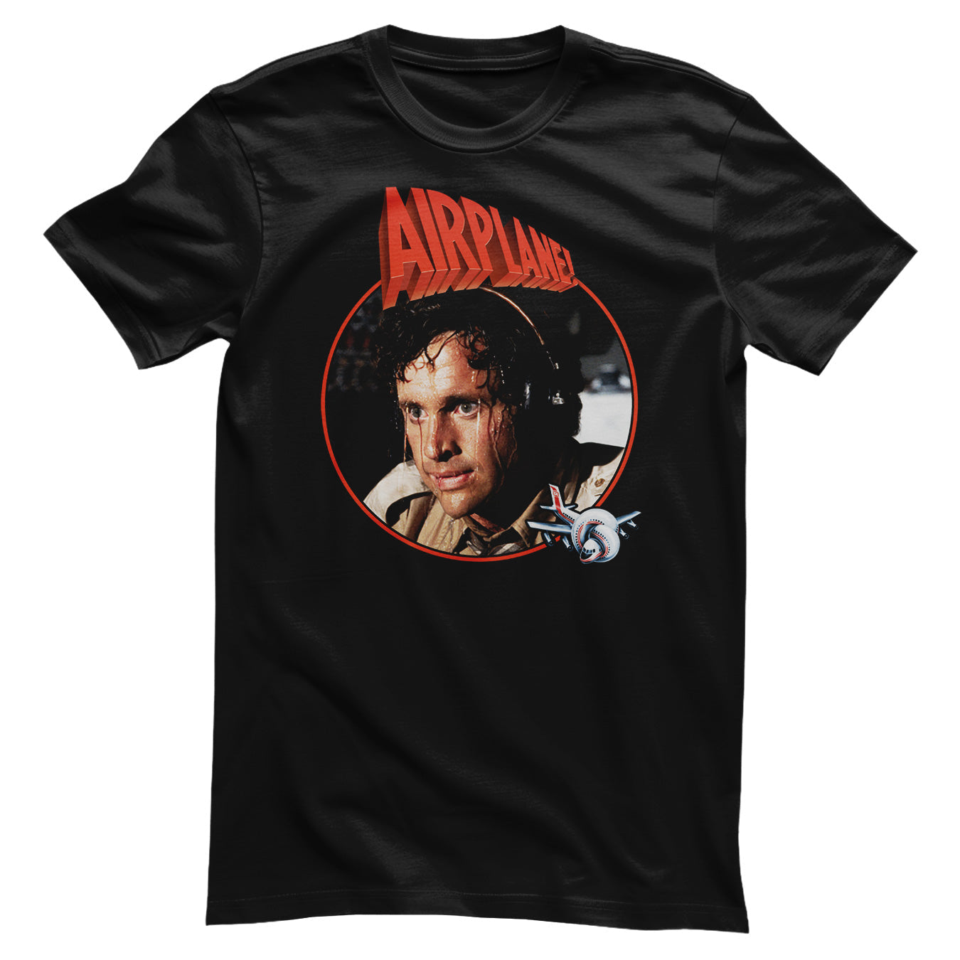 Airplane! - Ted Striker T-Shirt T-Shirt fra Airplane!
