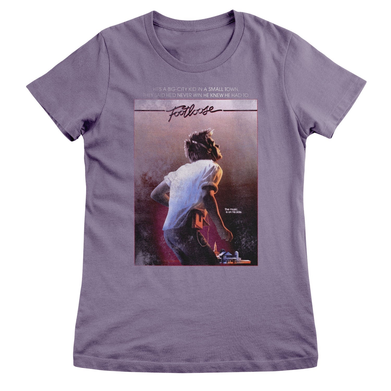 Footloose Vintage Movie Poster Girly Tee
