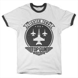 Top Gun Maverick Fighter Town Ringer Tee