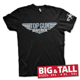 Top Gun Maverick Distressed Logo Big & Tall T-Shirt