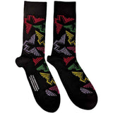 Paul McCartney: Wings Logos (UK Size 7 - 11) Strømper – officielt merchandise