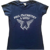 Paul McCartney: Wings Logo T-shirt – officielt merchandise