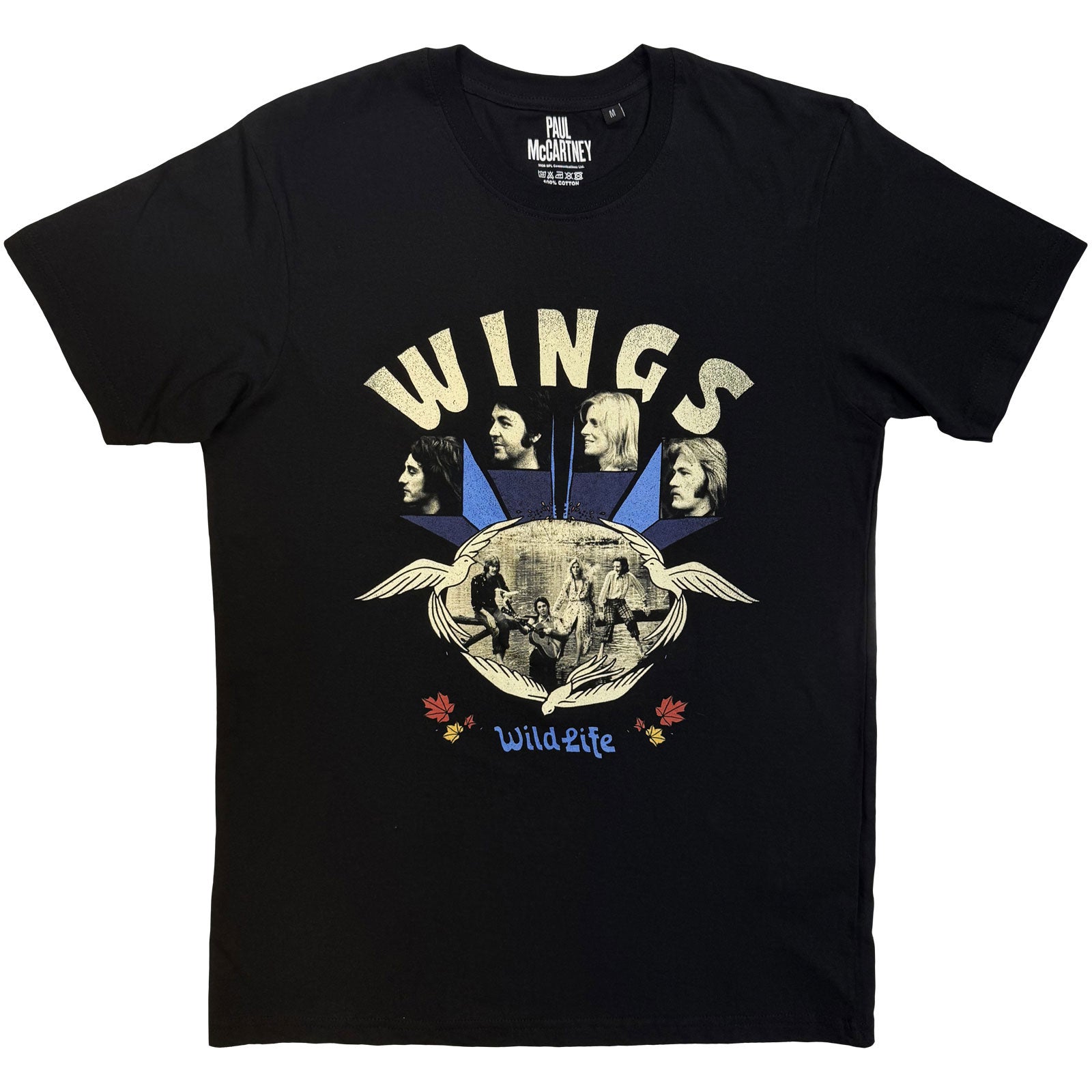Paul McCartney: Wildlife T-shirt – officielt merchandise