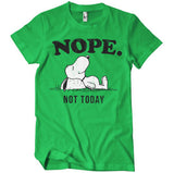 Nope. Not Today T-Shirt T-Shirt fra Peanuts
