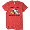 Snoopy - Too Cool For School T-Shirt T-Shirt fra Peanuts