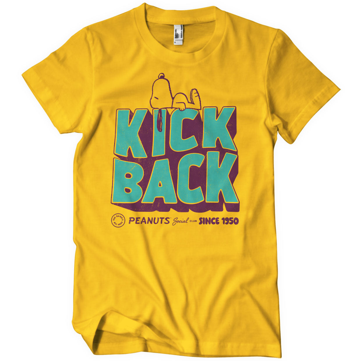 Peanuts - Kick Back Social Club T-Shirt