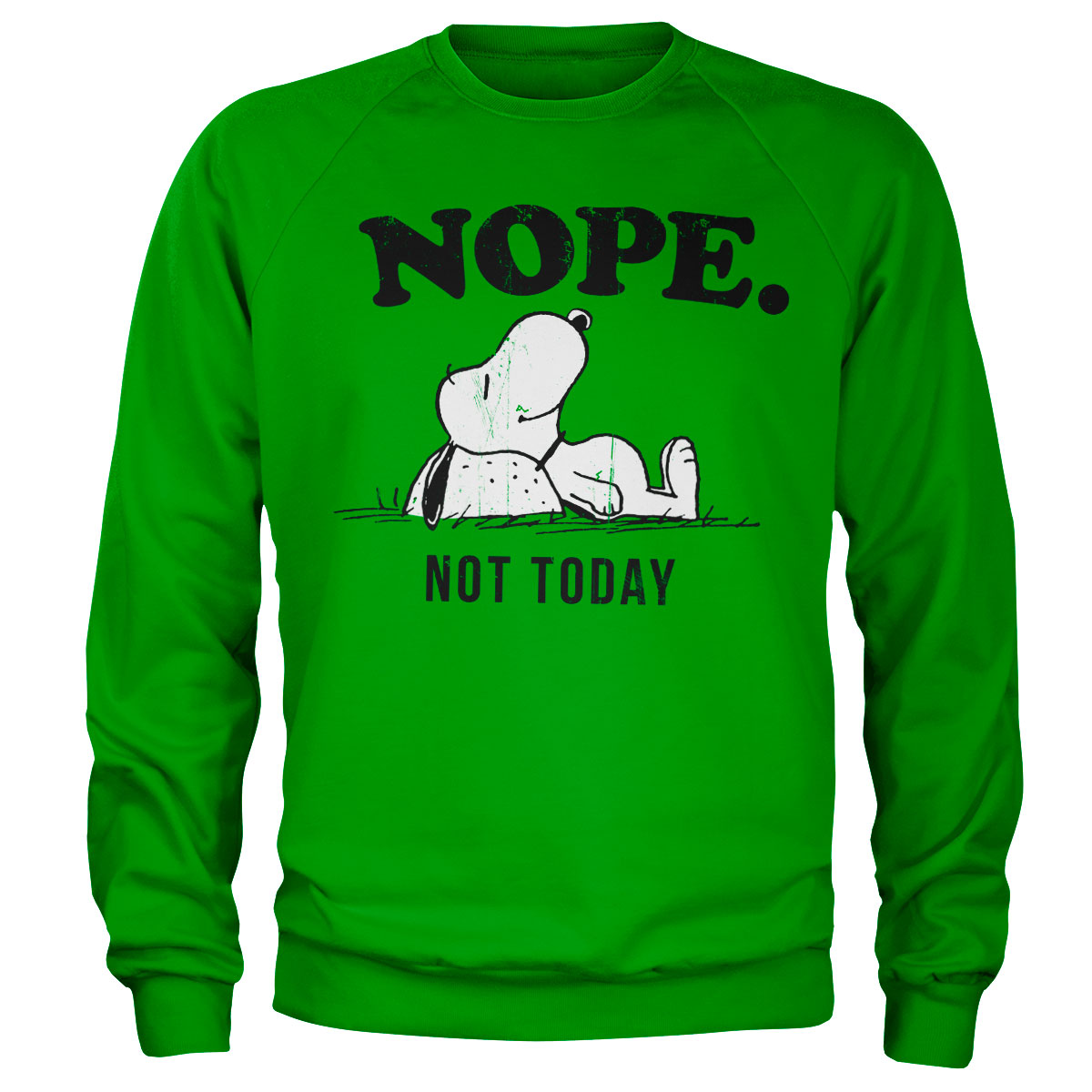 Nope. Not Today Sweatshirt Sweatshirt fra Peanuts