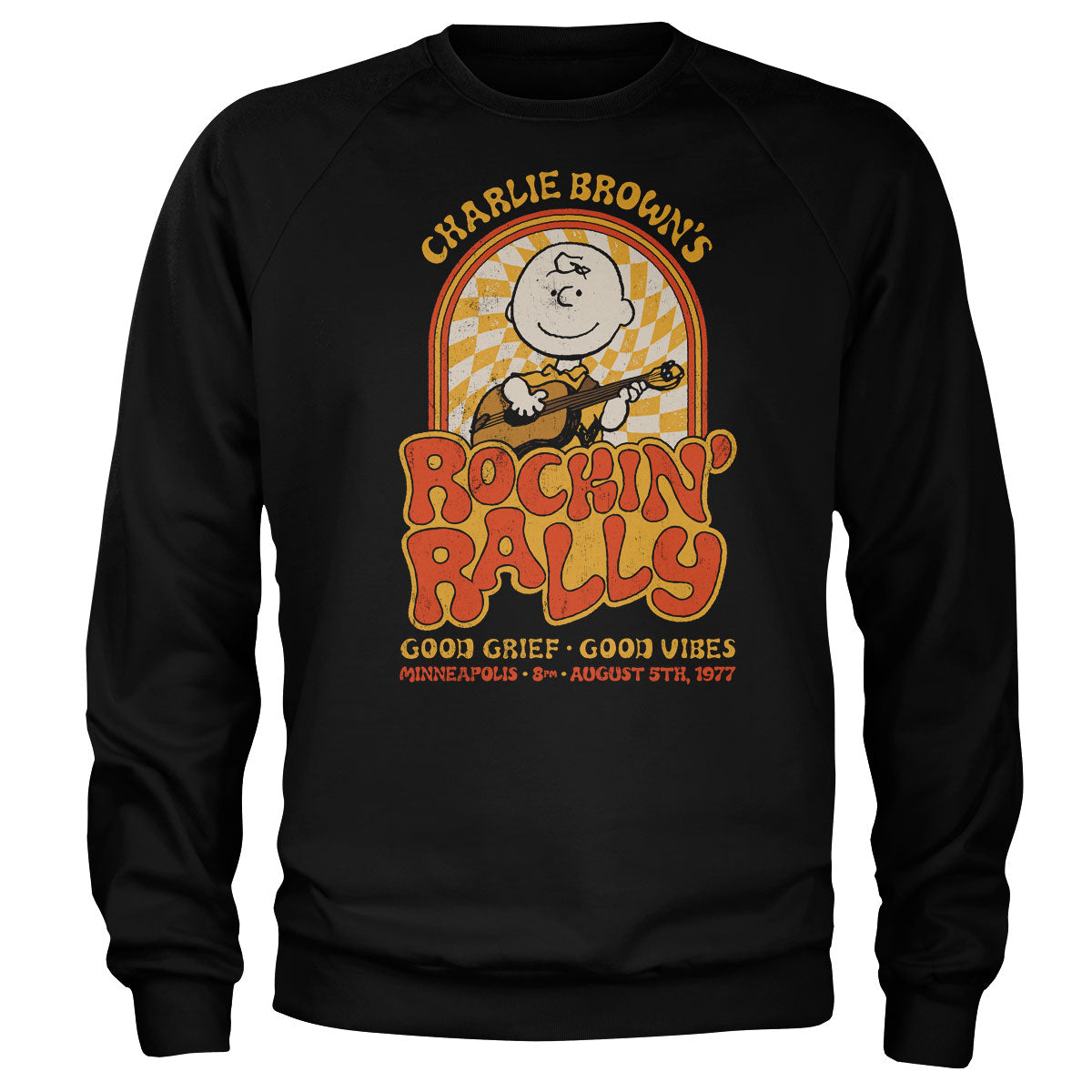 Charlie Bruns Rockin Rally Sweatshirt Sweatshirt fra Peanuts