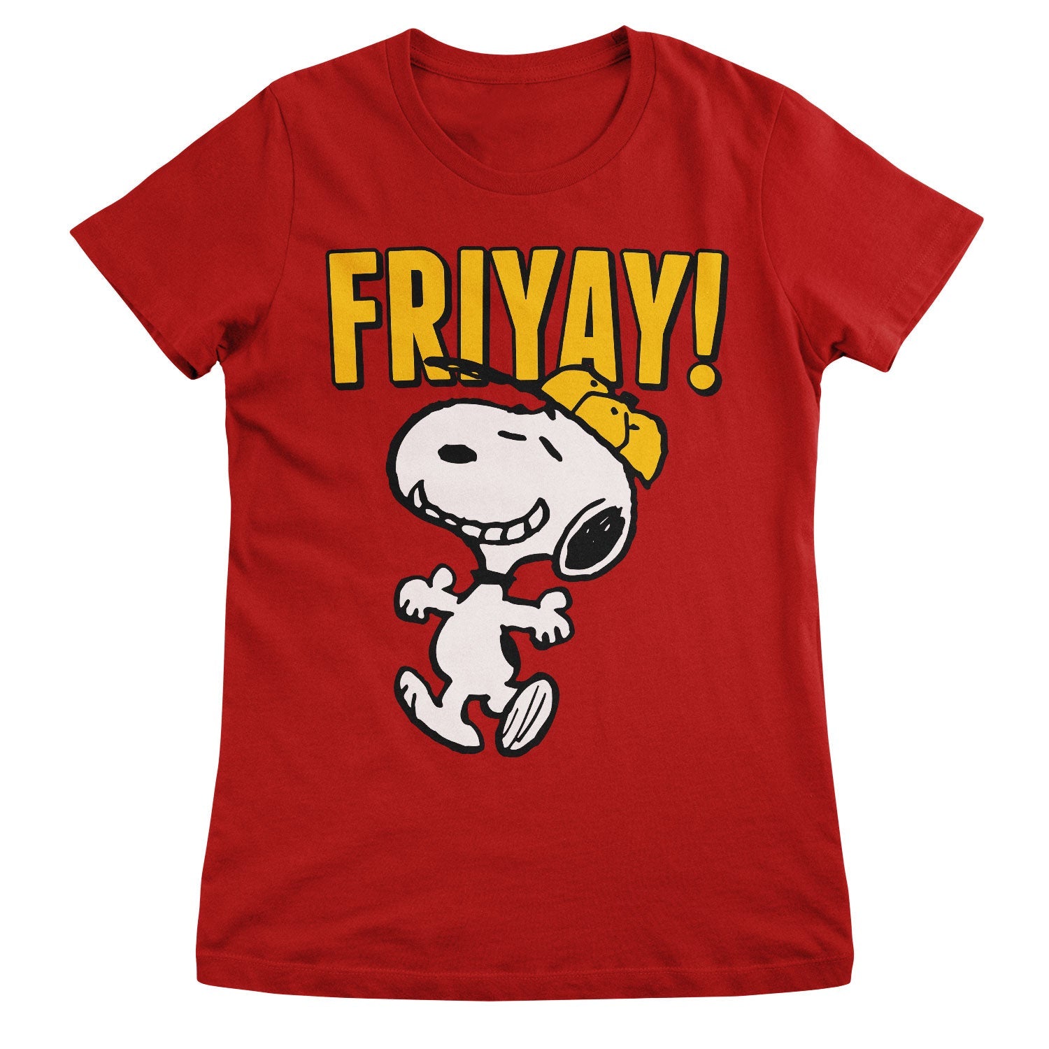 Snoopy - Friyay! Girly Tee Girly Tee fra Peanuts